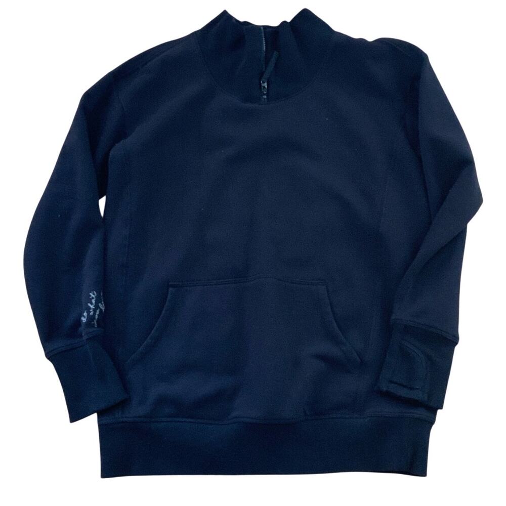 Athleta Girl "Do What You Love" Mockneck Sweatshirt size‎ medium 8/10